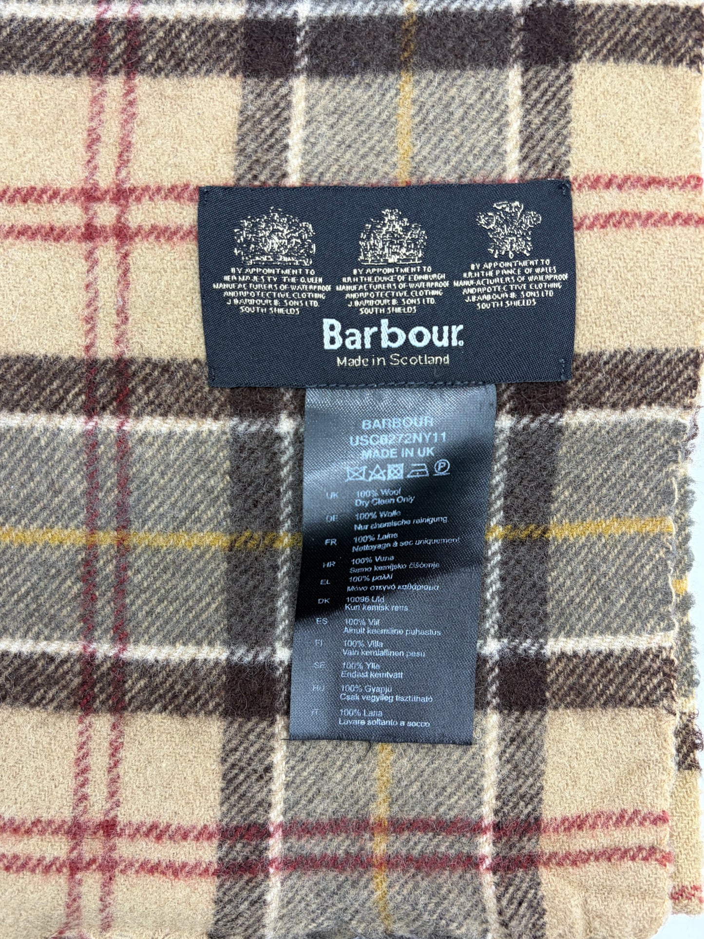Sciarpa Barbour in lana - Shop In London