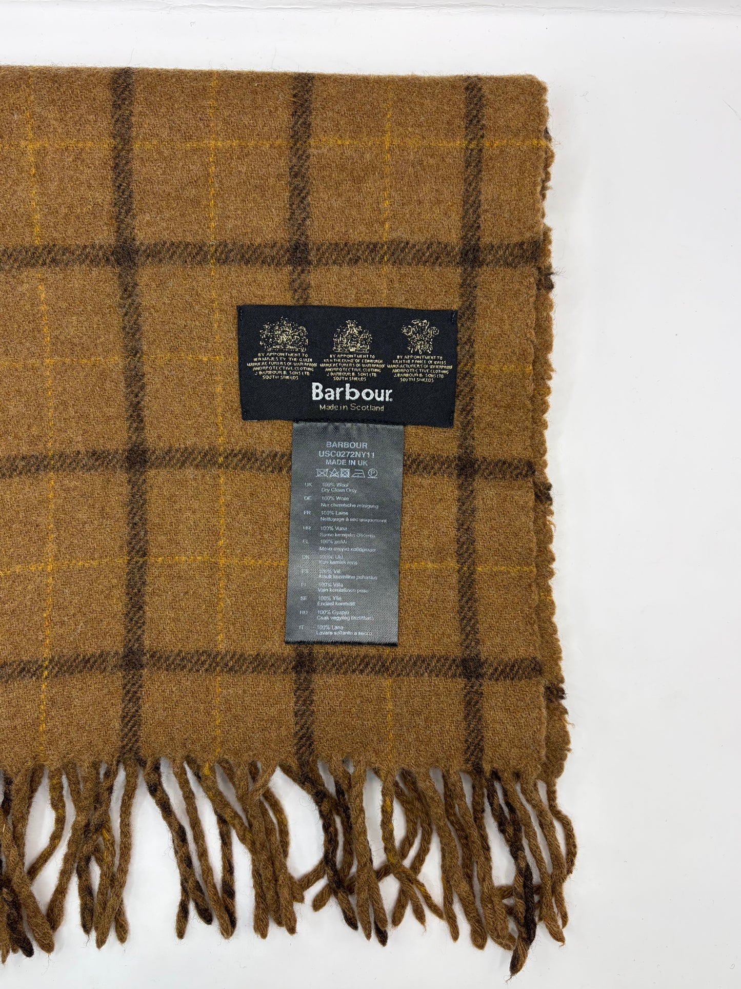 Sciarpa Barbour in lana - Shop In London