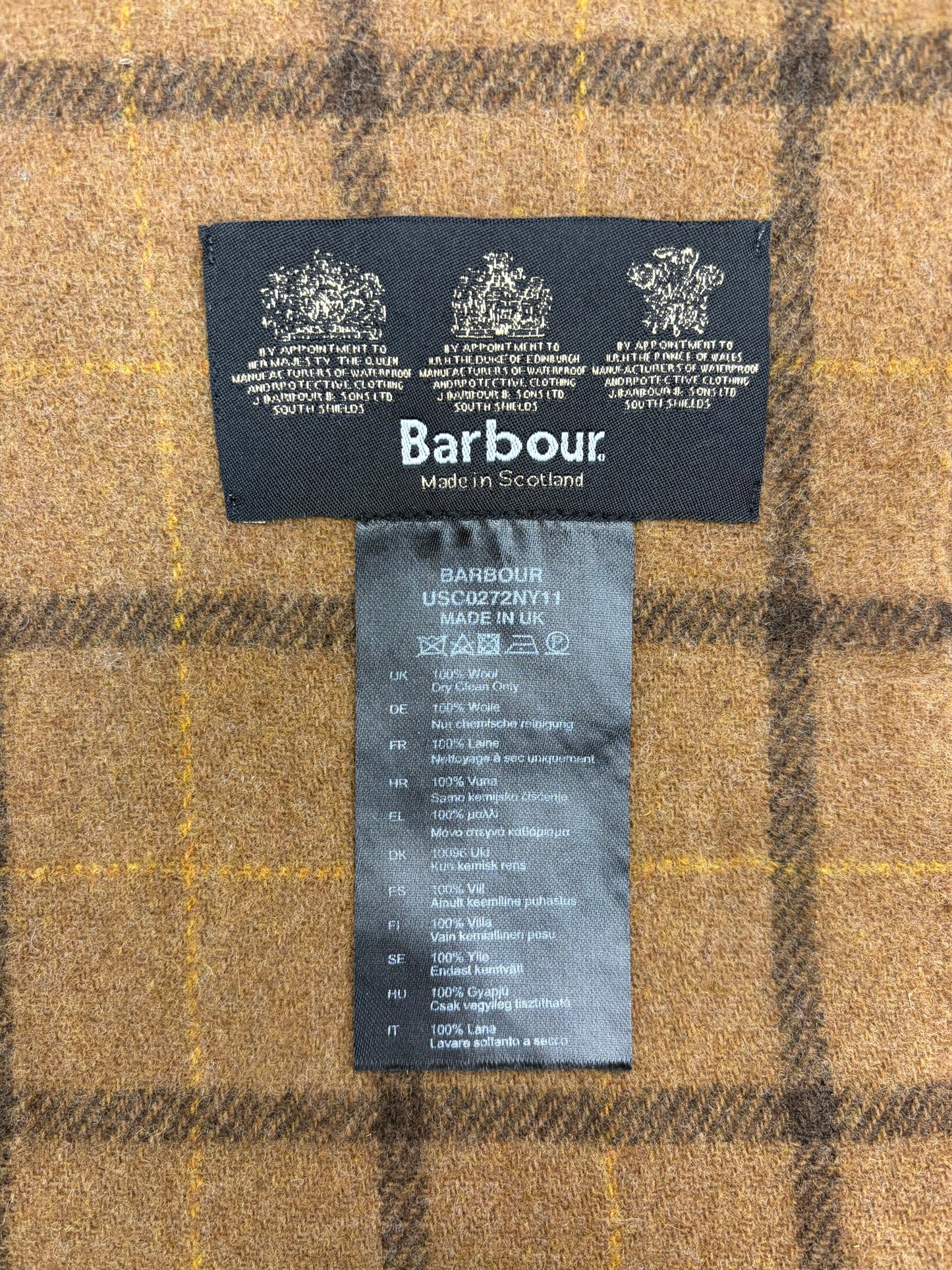 Sciarpa Barbour in lana - Shop In London