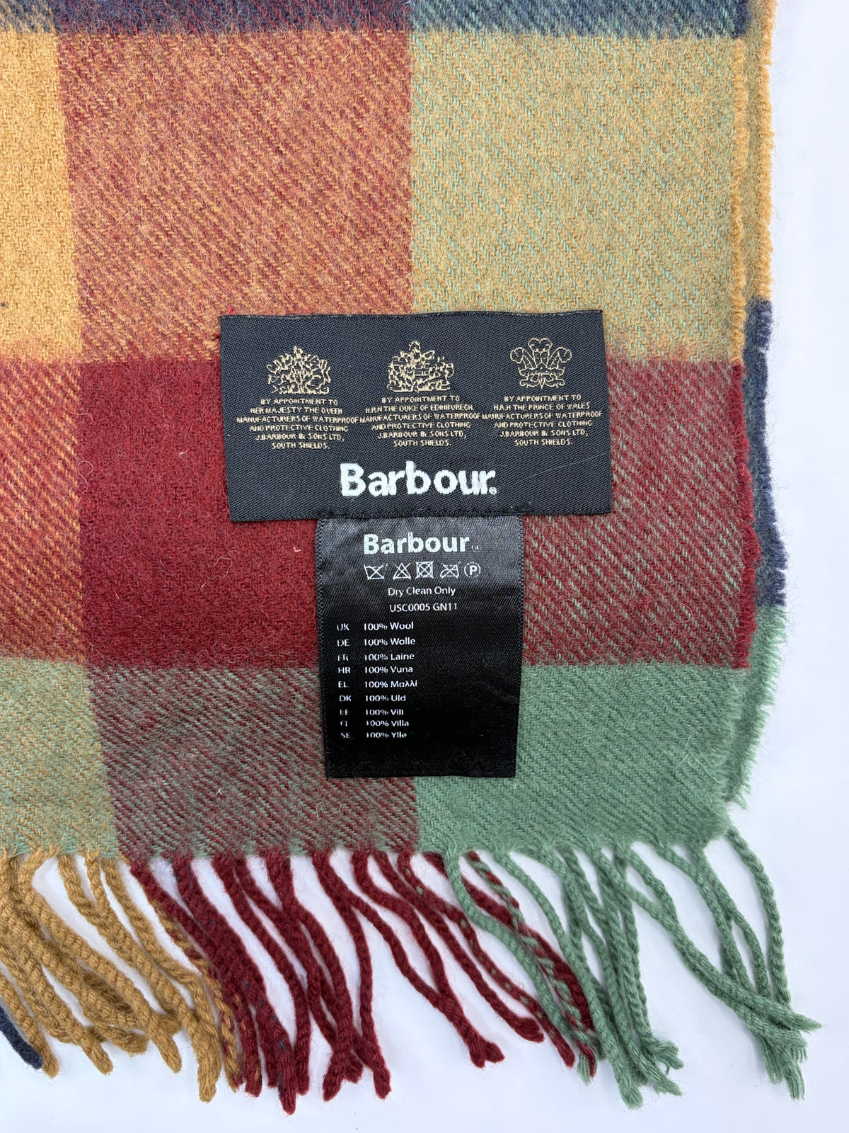 Sciarpa Barbour in lana - Shop In London