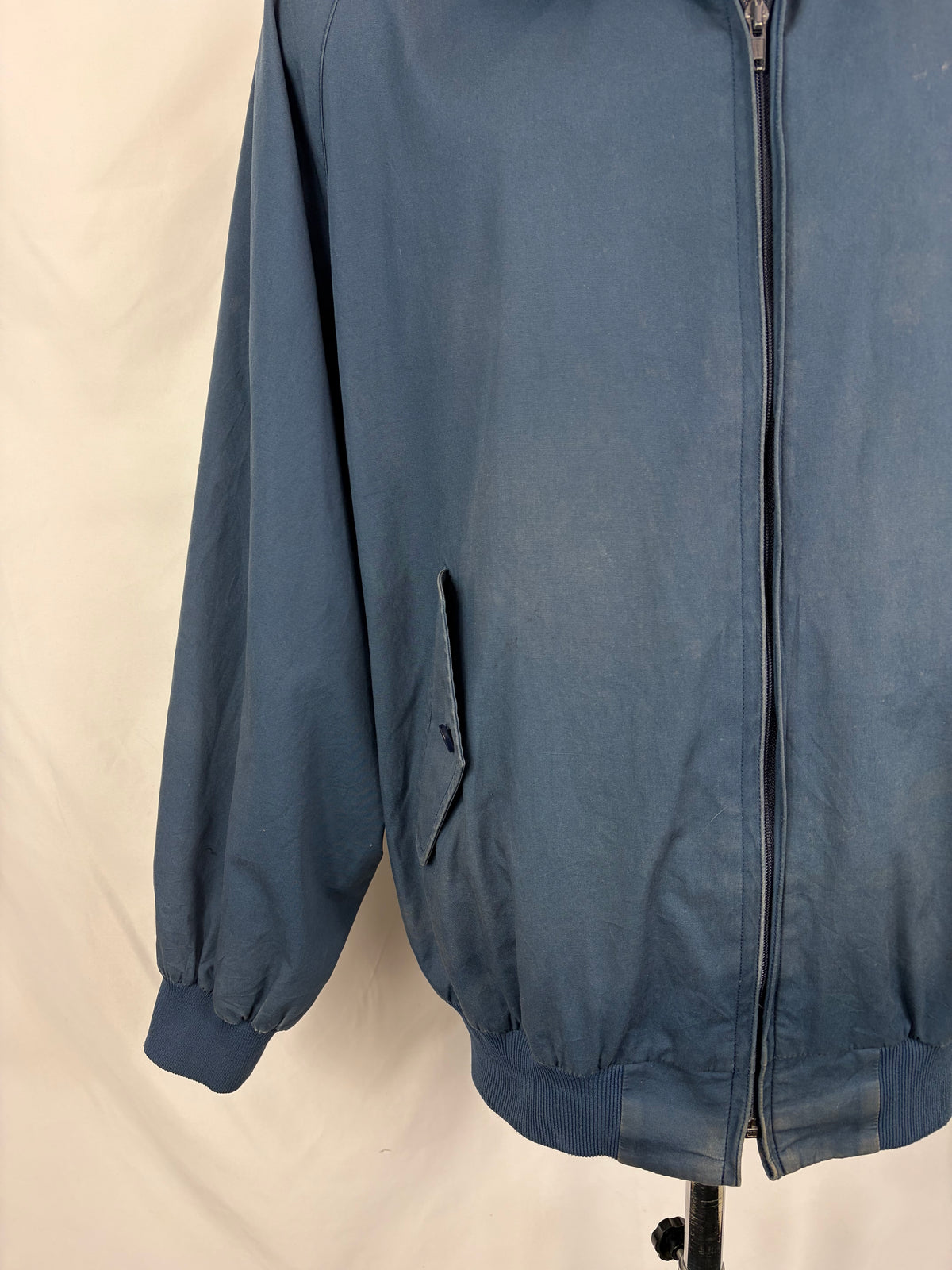 Giacca Baracuta vintage blu in cotone taglia UK42 L- Man Baracuta Vintage Jacket size 42 - Shop In London