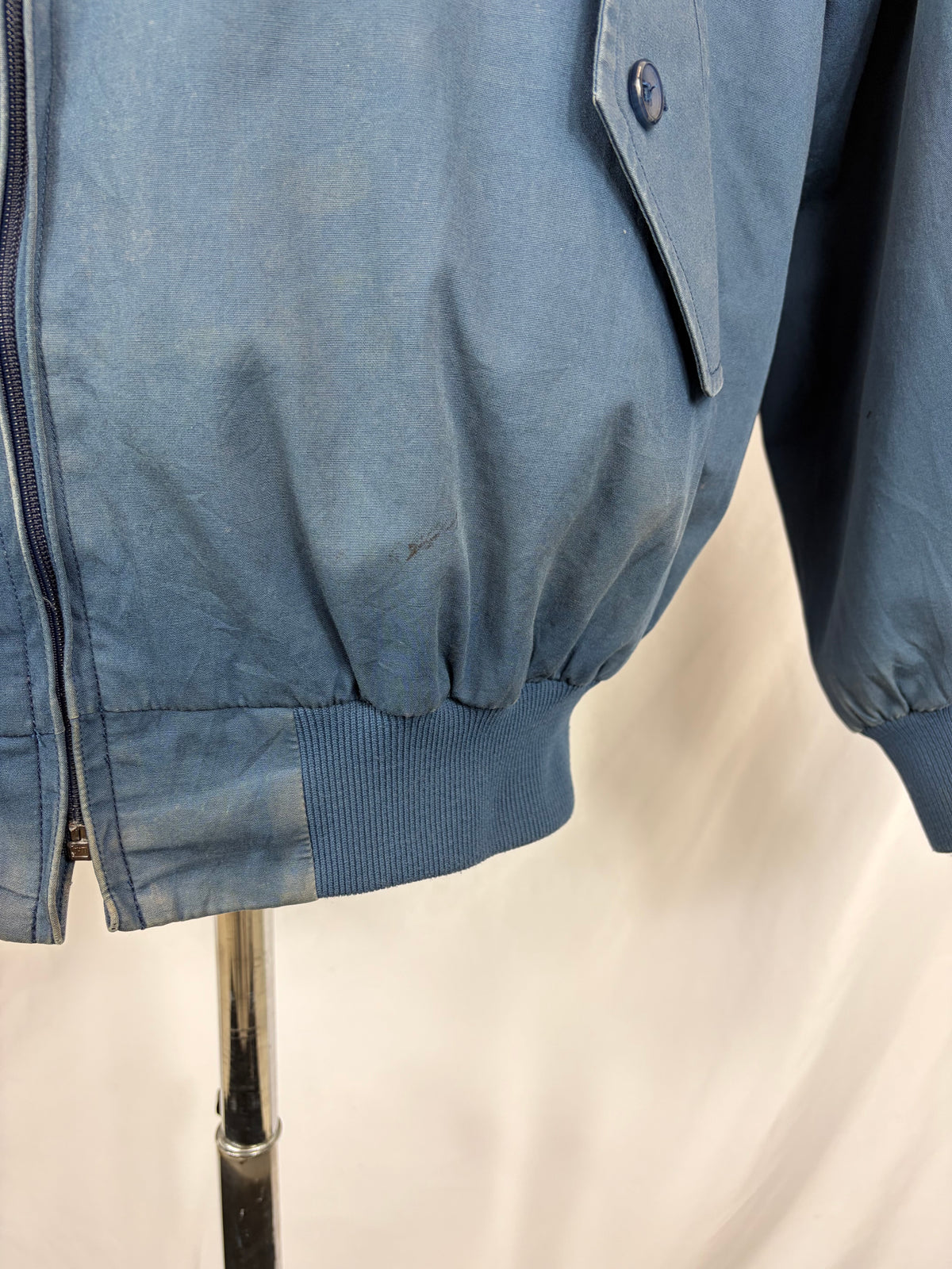 Giacca Baracuta vintage blu in cotone taglia UK42 L- Man Baracuta Vintage Jacket size 42 - Shop In London