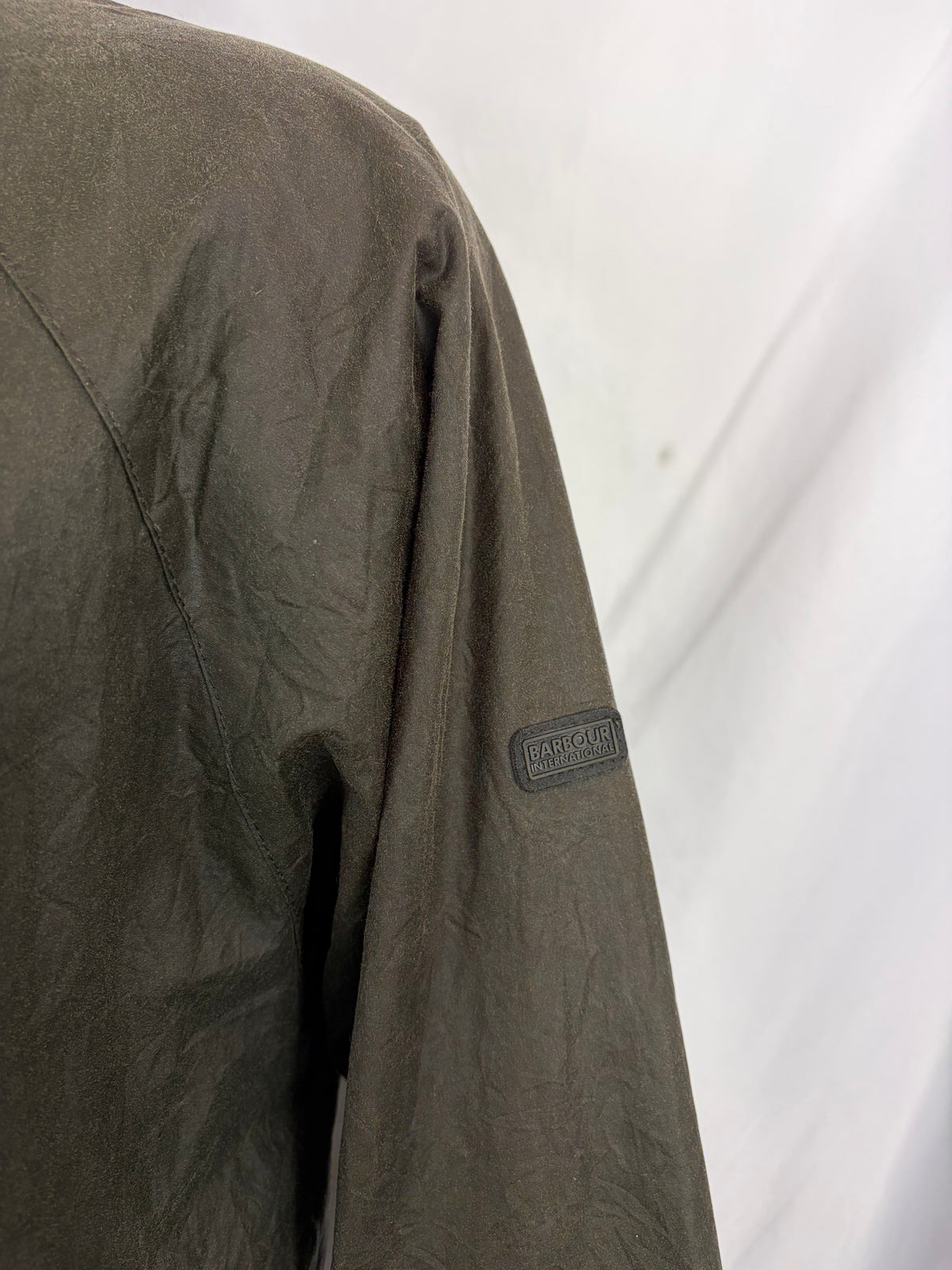 Barbour Giacca Uomo Glendale Lightweight Verde Xlarge Man Olive Waxed Glendale Jacket Size Xlarge