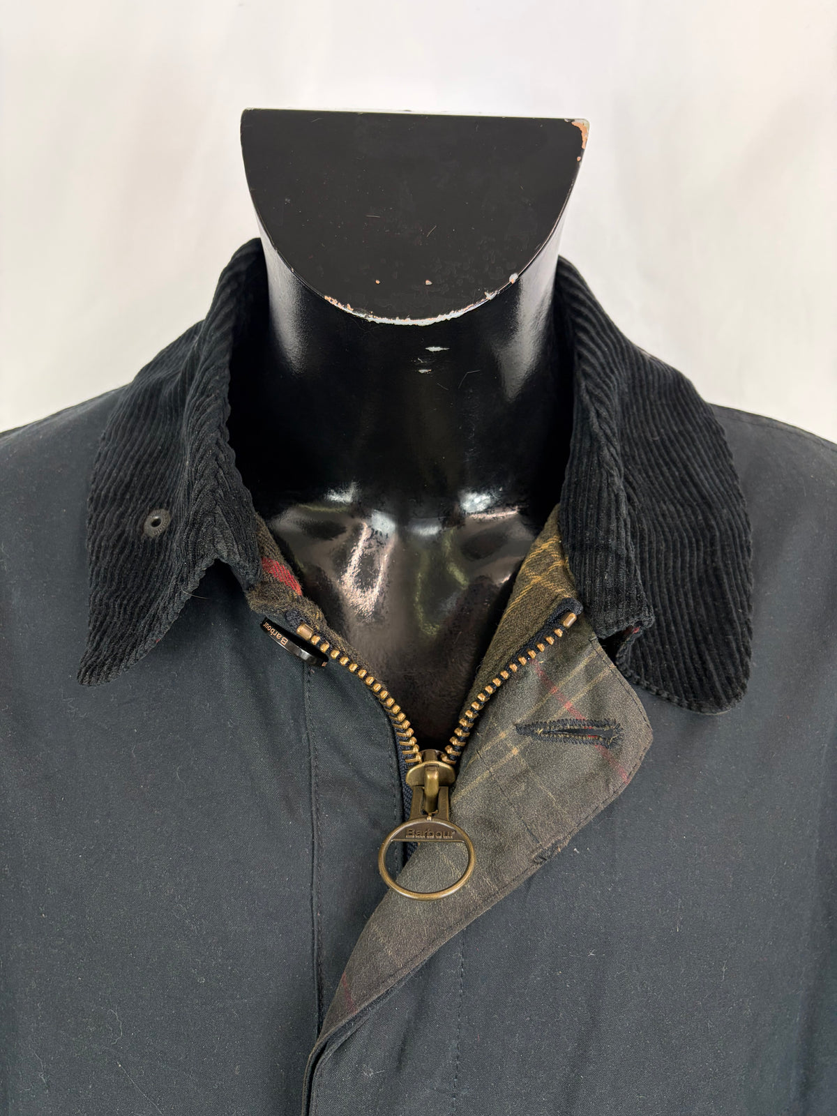 Trench Barbour uomo Nairn blu XXL - Man Nairn Navy wax trench coat size XXL