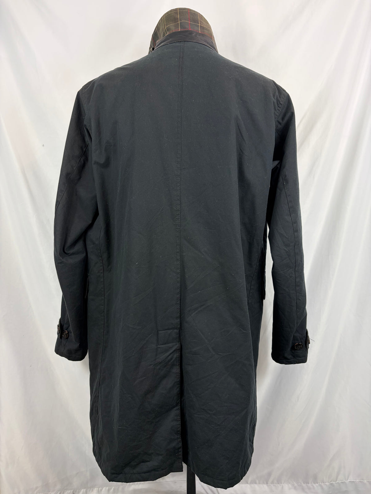 Trench Barbour uomo Nairn blu XXL - Man Nairn Navy wax trench coat size XXL