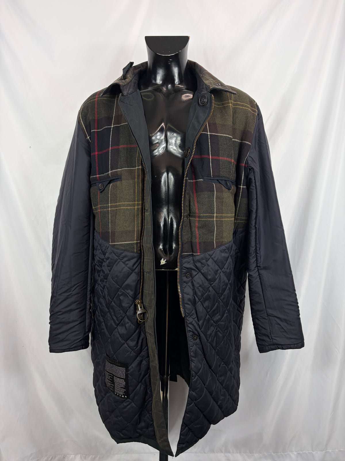 Trench Barbour uomo Nairn blu XXL - Man Nairn Navy wax trench coat size XXL