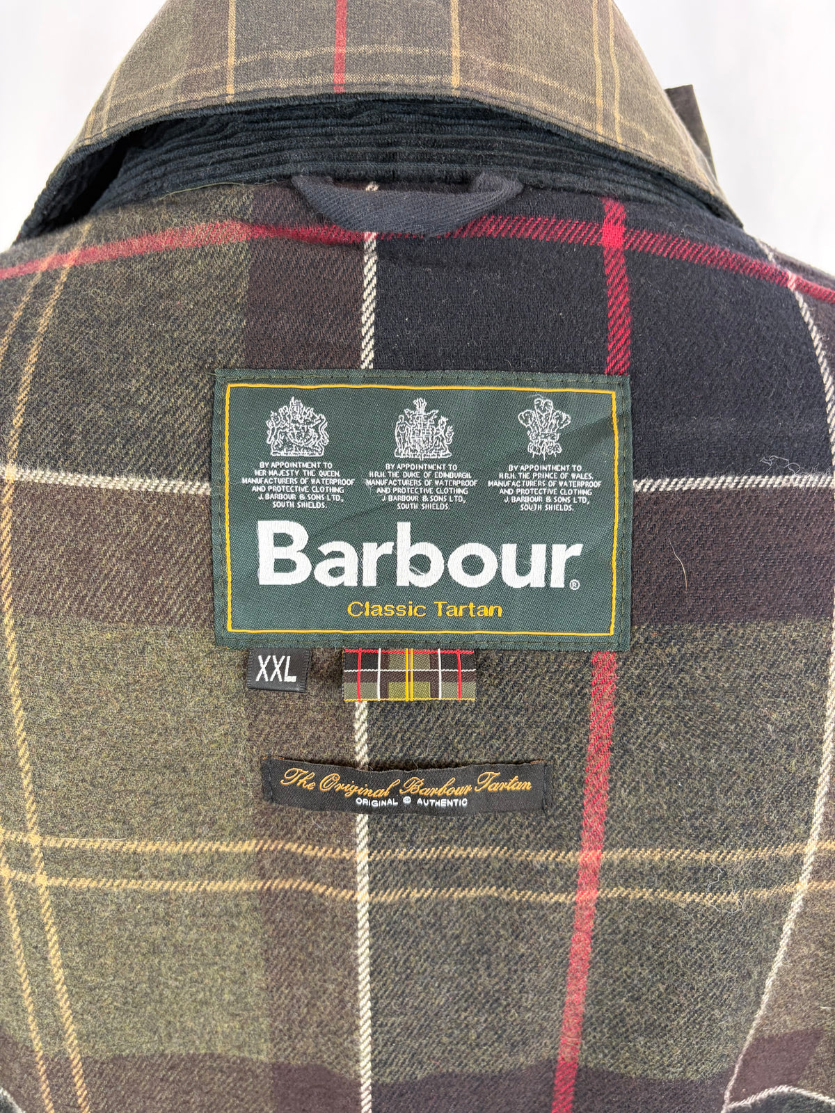 Trench Barbour uomo Nairn blu XXL - Man Nairn Navy wax trench coat size XXL