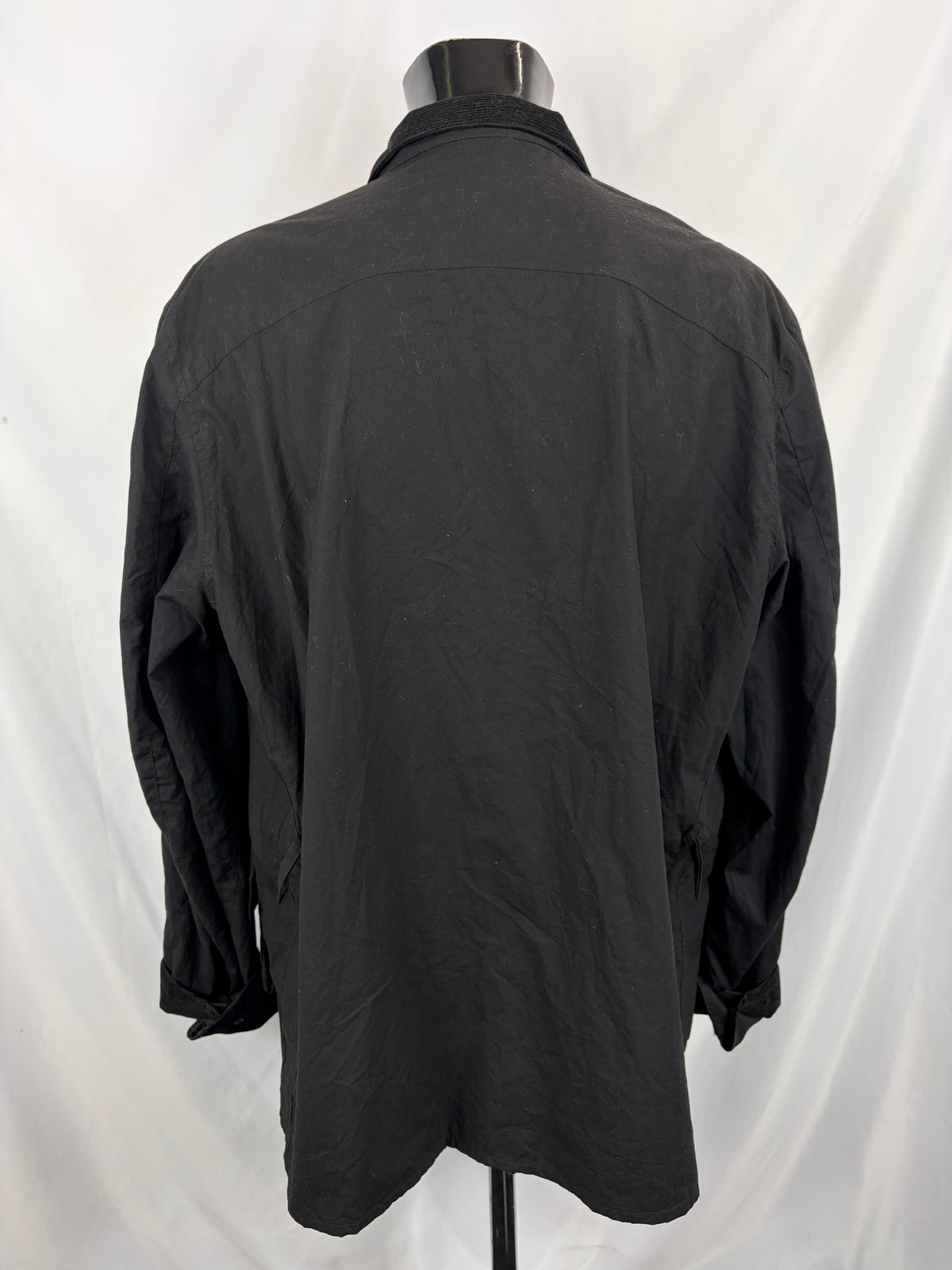 Barbour Giacca da uomo nero International XXL Man Flyweight Black International Jacket Size XXLarge