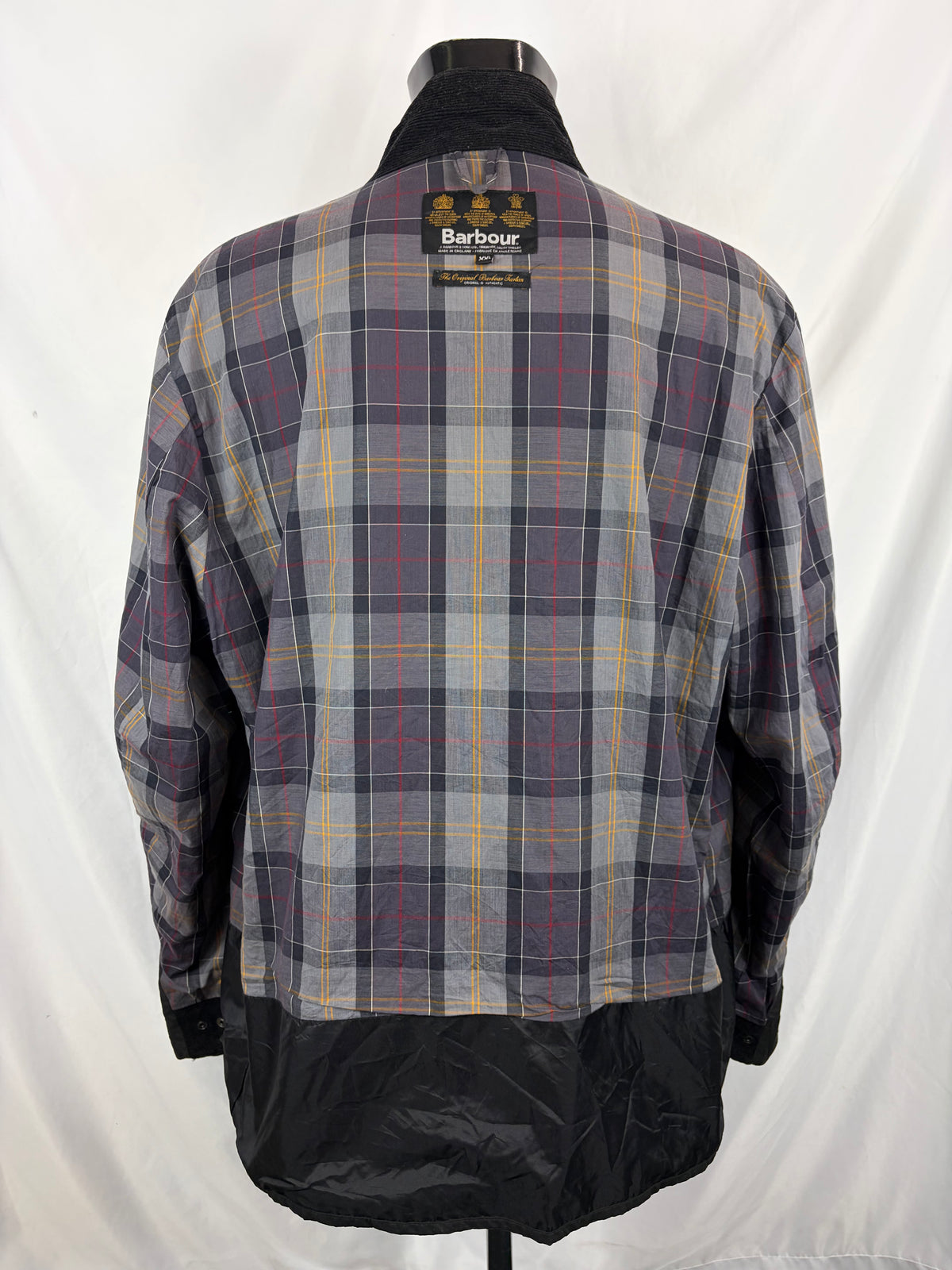 Barbour Giacca da uomo nero International XXL Man Flyweight Black International Jacket Size XXLarge