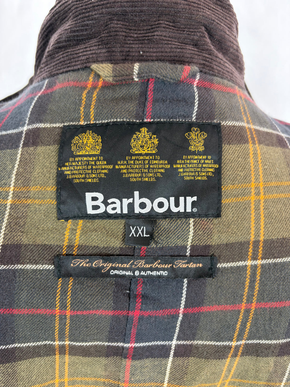 Barbour Giacca uomo verde Pegasus cerato XXL - Man wax Pegasus Olive Jacket size XXL