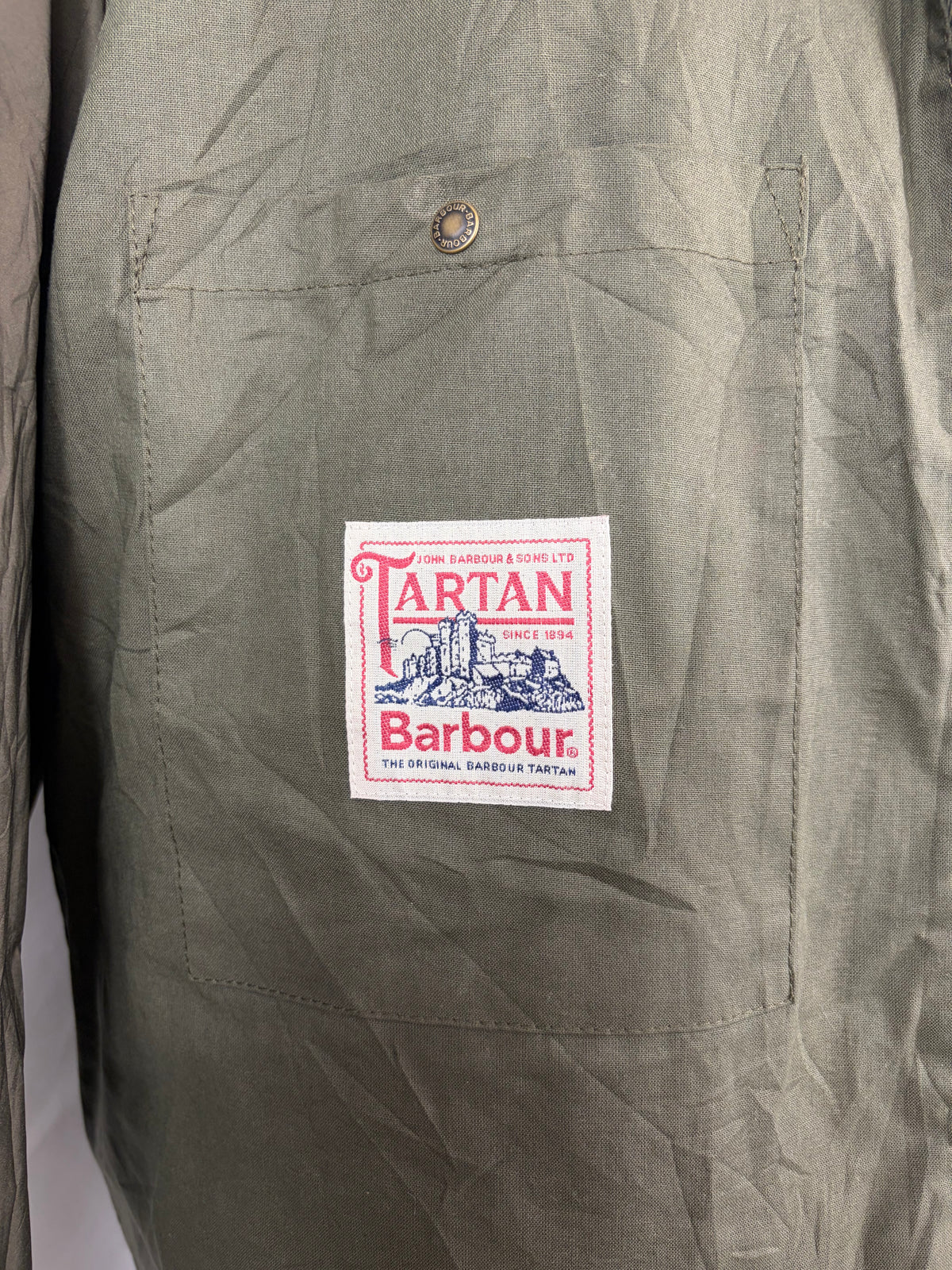 Barbour Giacca Uomo Newbury Lightweight Verde Xlarge Man Olive Waxed Newbury Jacket Size Xlarge