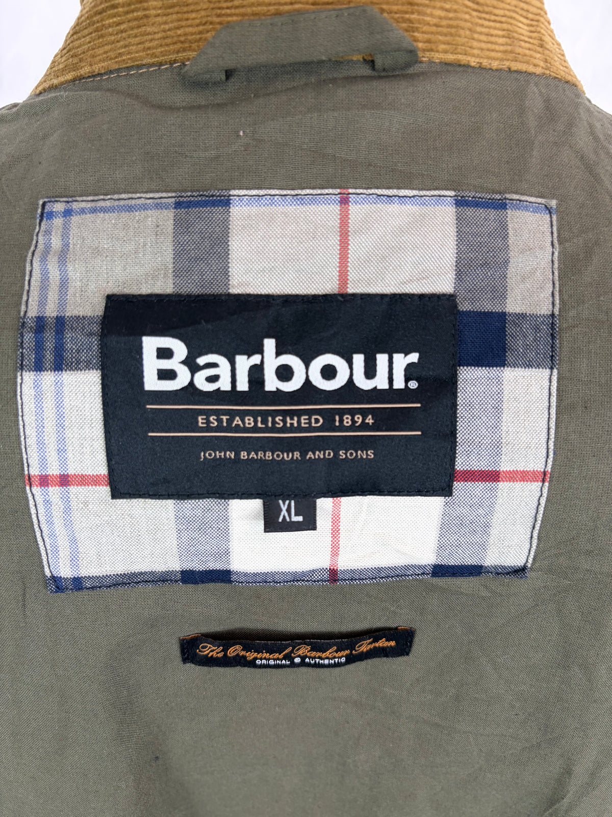 Barbour Giacca Uomo Newbury Lightweight Verde Xlarge Man Olive Waxed Newbury Jacket Size Xlarge