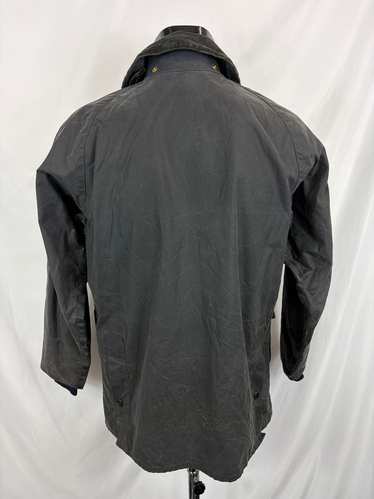 RARO Barbour Bedale 4 tasche C38/97 CM Man Navy vintage Bedale Jacket Medium 4 pockets C38