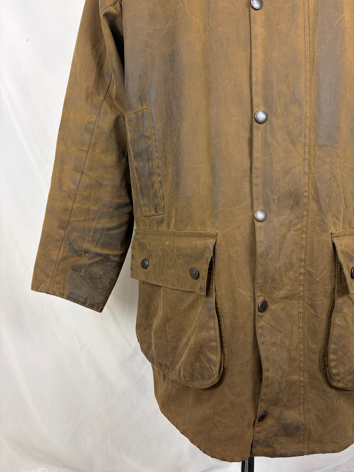 Giacca Barbour Northumbria verde oliva C40/102 cm-Man Olive Waxed Northumbria Jacket Medium
