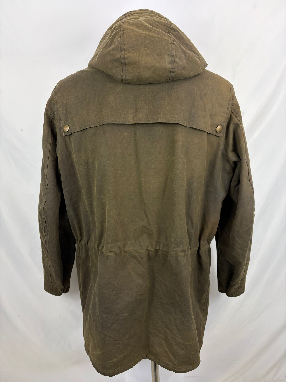 Parka Barbour verde uomo con cappuccio Kirkham Large - Man Green Kirkham jacket size L