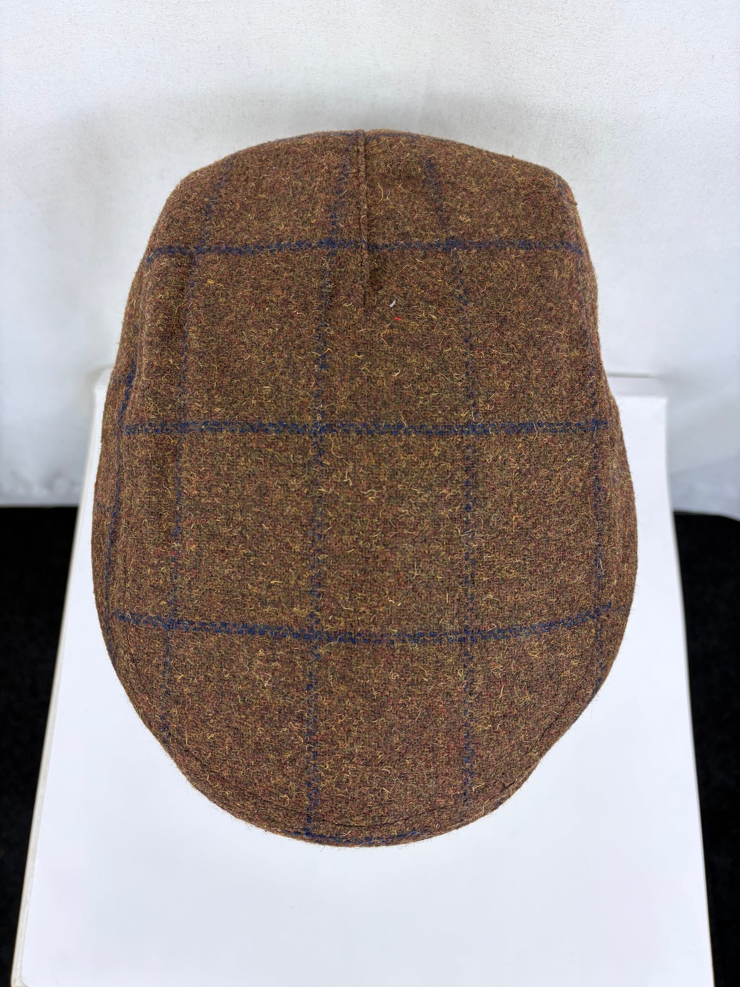 Coppola nuova inglese in lana marrone fantasia tweed  Wool Brown Tweed Flat Cap