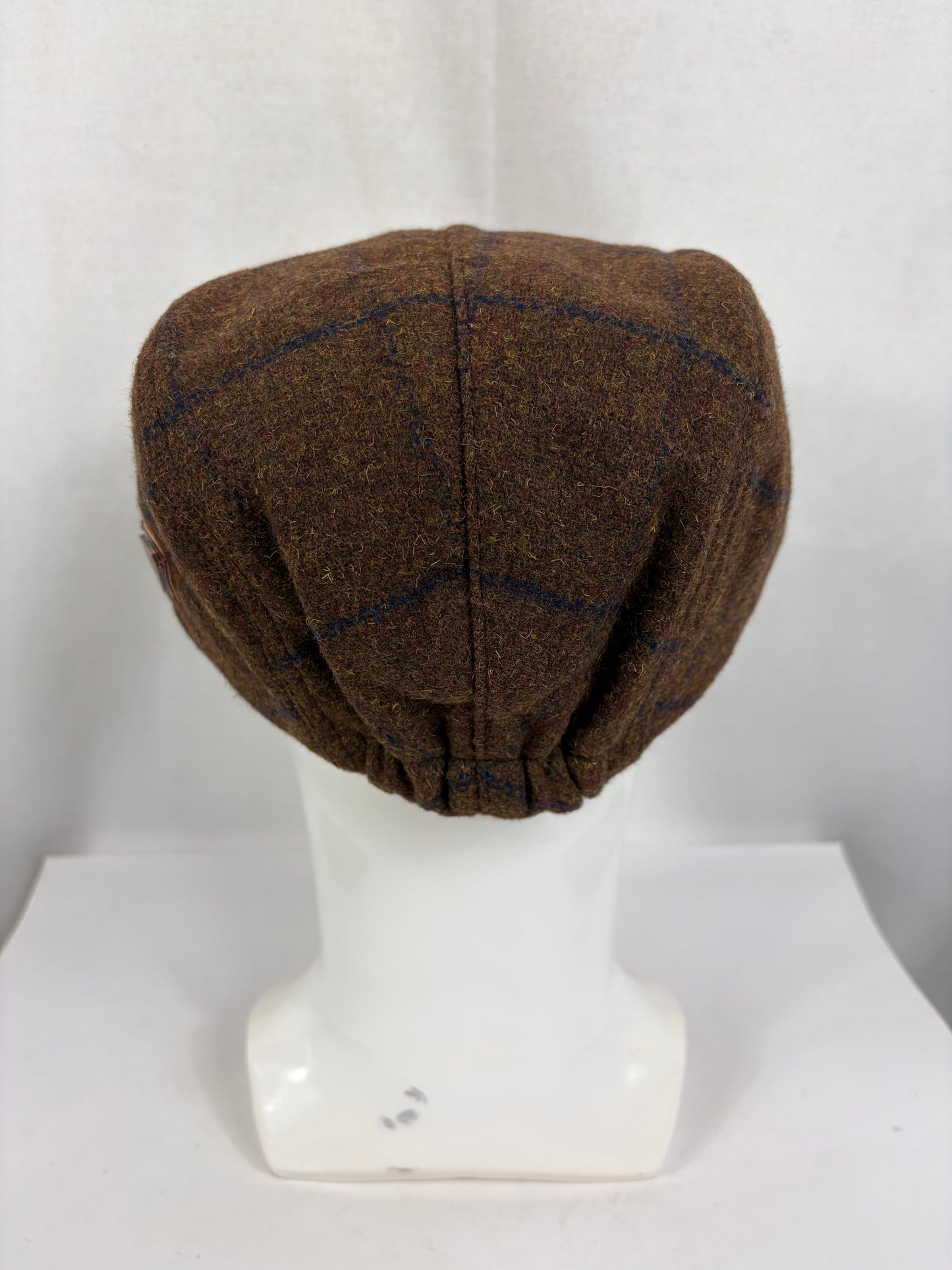 Coppola nuova inglese in lana marrone fantasia tweed  Wool Brown Tweed Flat Cap