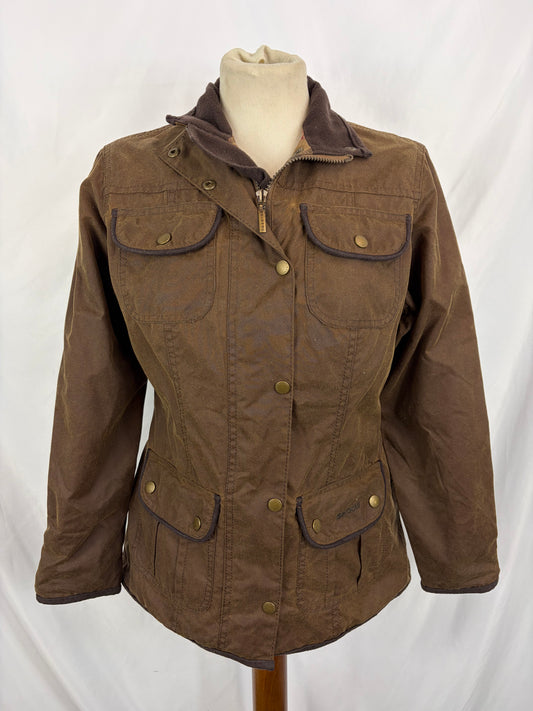 Giacca Barbour corta donna Utility Beige UK8 Xsmall Beige short Lady Utility jacket Xsmall size Uk8
