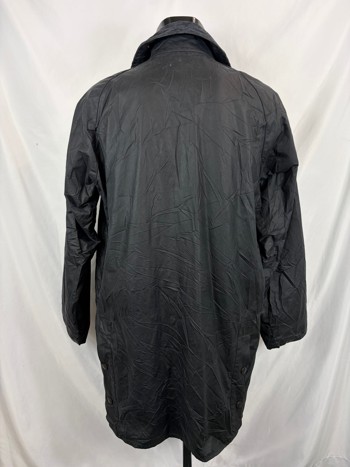 RARO Barbour Giacca Mark Phillips Medium blu - Man Navy Wax Vintage Mark Phillips Coat Size M