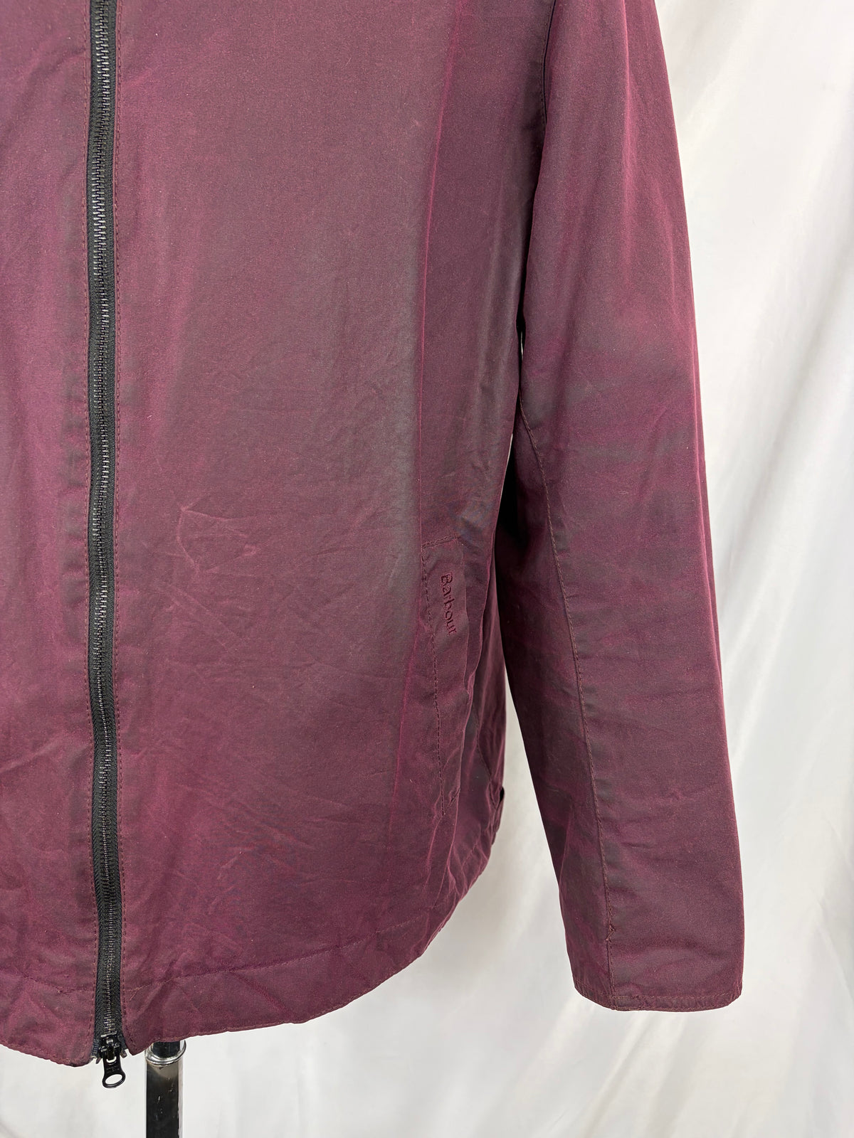 Giacca Barbour Barnby viola cerata da uomo XL- Man Barbour Barnby Wax Jacket size XLarge