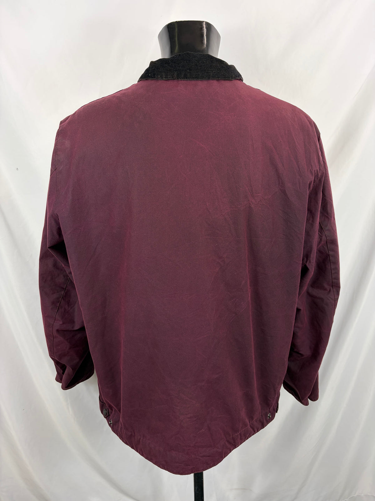 Giacca Barbour Barnby viola cerata da uomo XL- Man Barbour Barnby Wax Jacket size XLarge