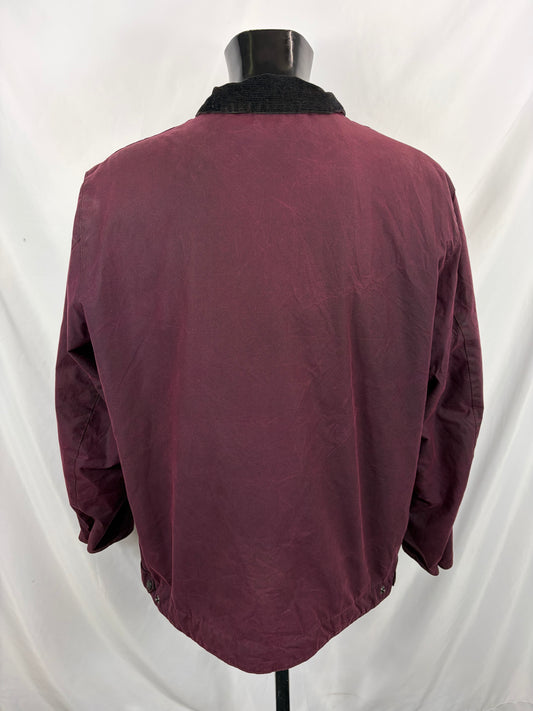 Giacca Barbour Barnby viola cerata da uomo XL- Man Barbour Barnby Wax Jacket size XLarge