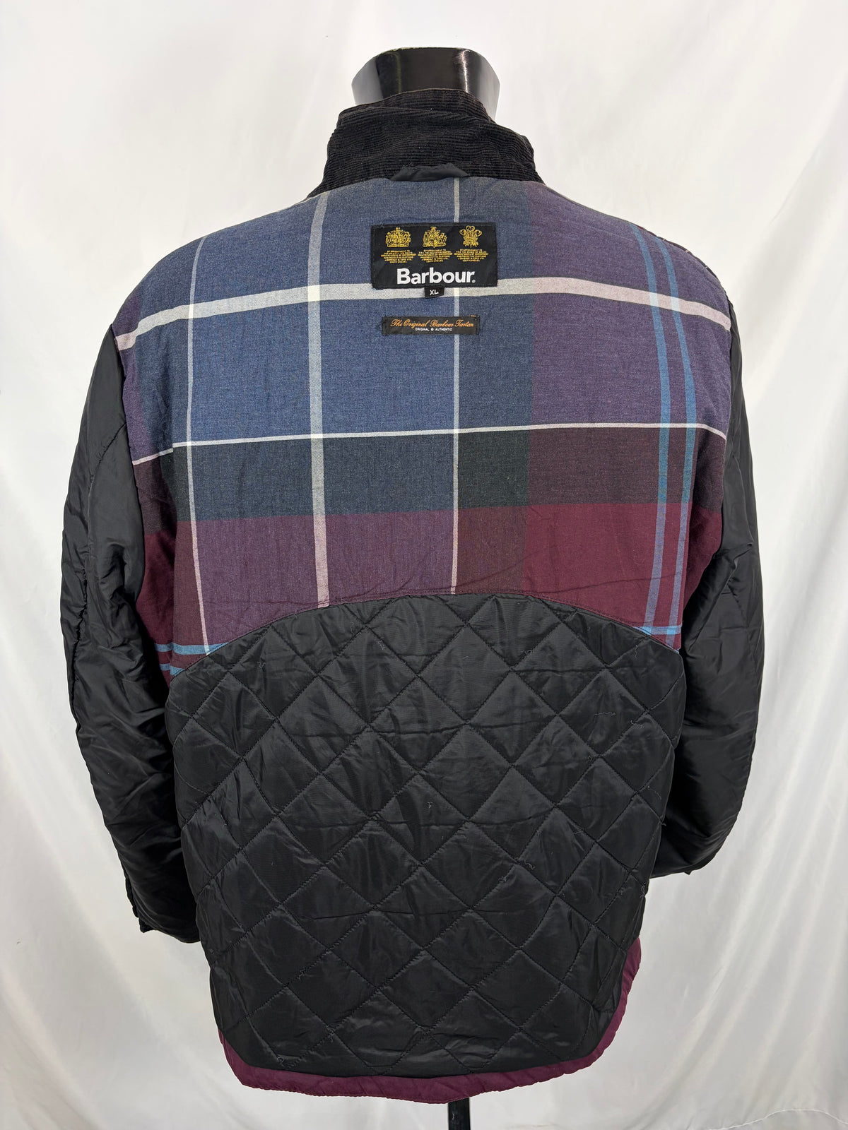 Giacca Barbour Barnby viola cerata da uomo XL- Man Barbour Barnby Wax Jacket size XLarge