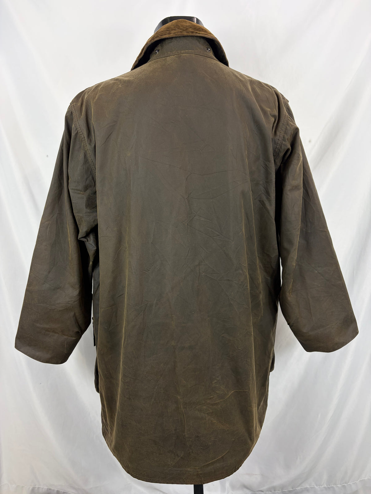 Giacca Barbour Northumbria verde oliva C42/107 cm-Man Olive Waxed Northumbria Jacket Large