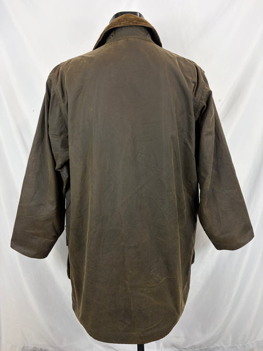 Giacca Barbour Northumbria verde oliva C42/107 cm-Man Olive Waxed Northumbria Jacket Large