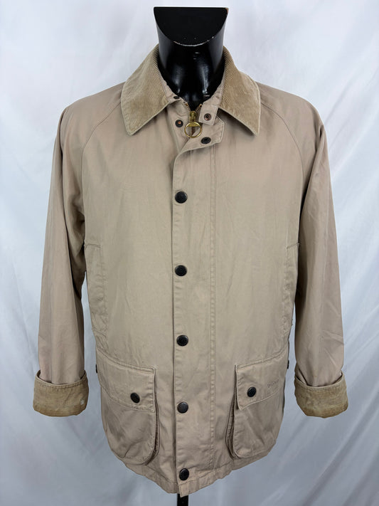 Giacca Barbour Lightweight Bedale Beige Small Man Beige Lightweight cotton jacket size Small
