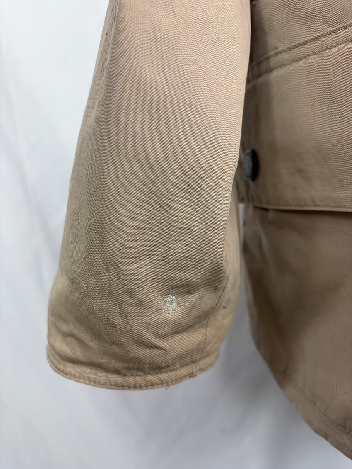 Giacca Barbour Lightweight Bedale Beige Small Man Beige Lightweight cotton jacket size Small