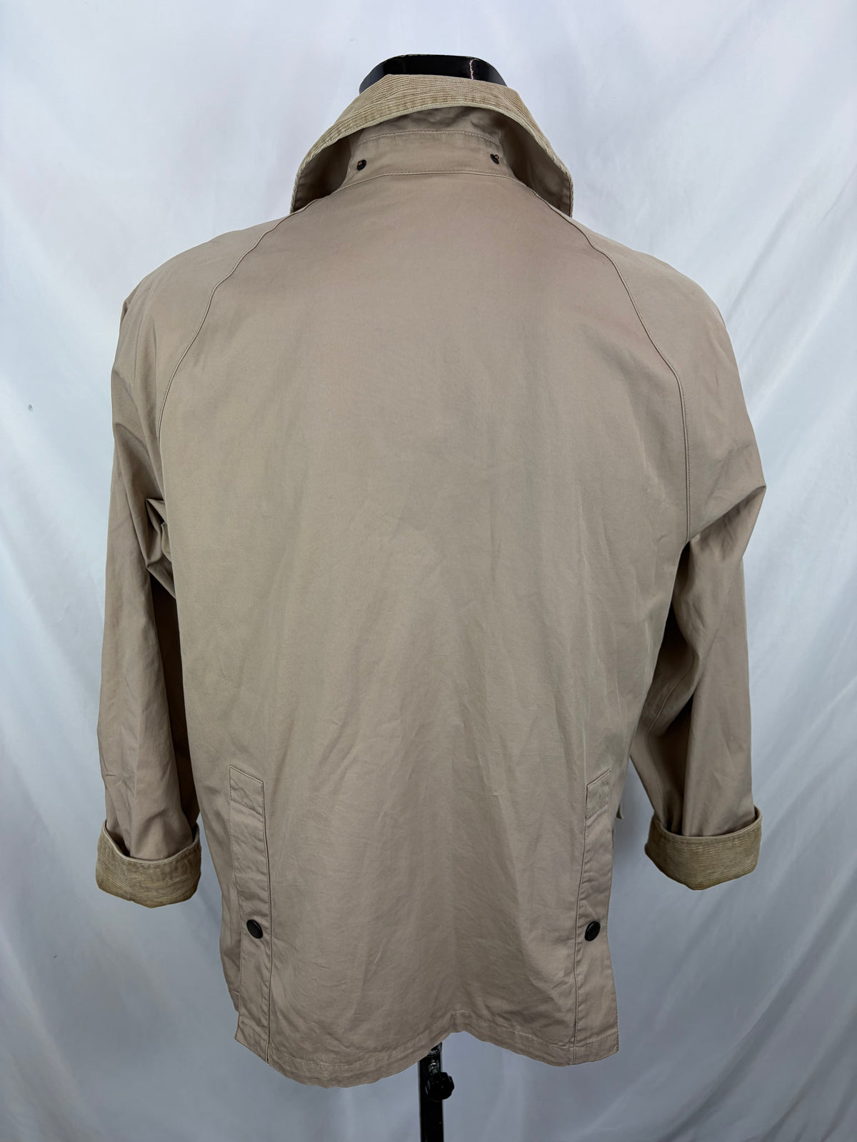 Giacca Barbour Lightweight Bedale Beige Small Man Beige Lightweight cotton jacket size Small