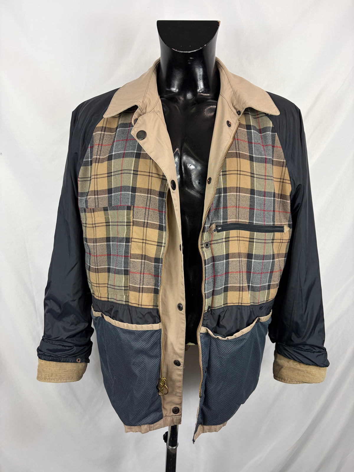 Giacca Barbour Lightweight Bedale Beige Small Man Beige Lightweight cotton jacket size Small