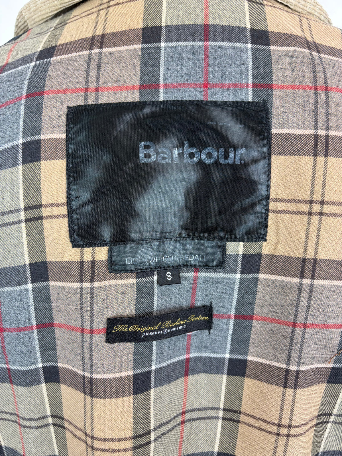 Giacca Barbour Lightweight Bedale Beige Small Man Beige Lightweight cotton jacket size Small