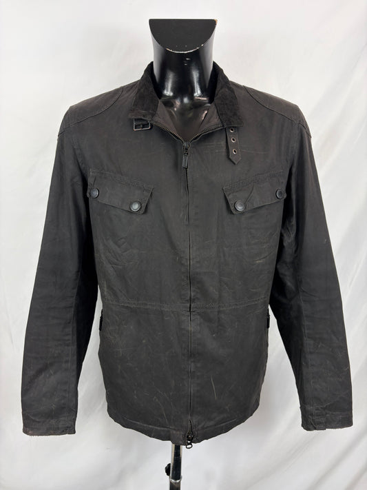 Giacca Barbour International Rebel Nera Medium- Man International Wax Rebel Jacket size M