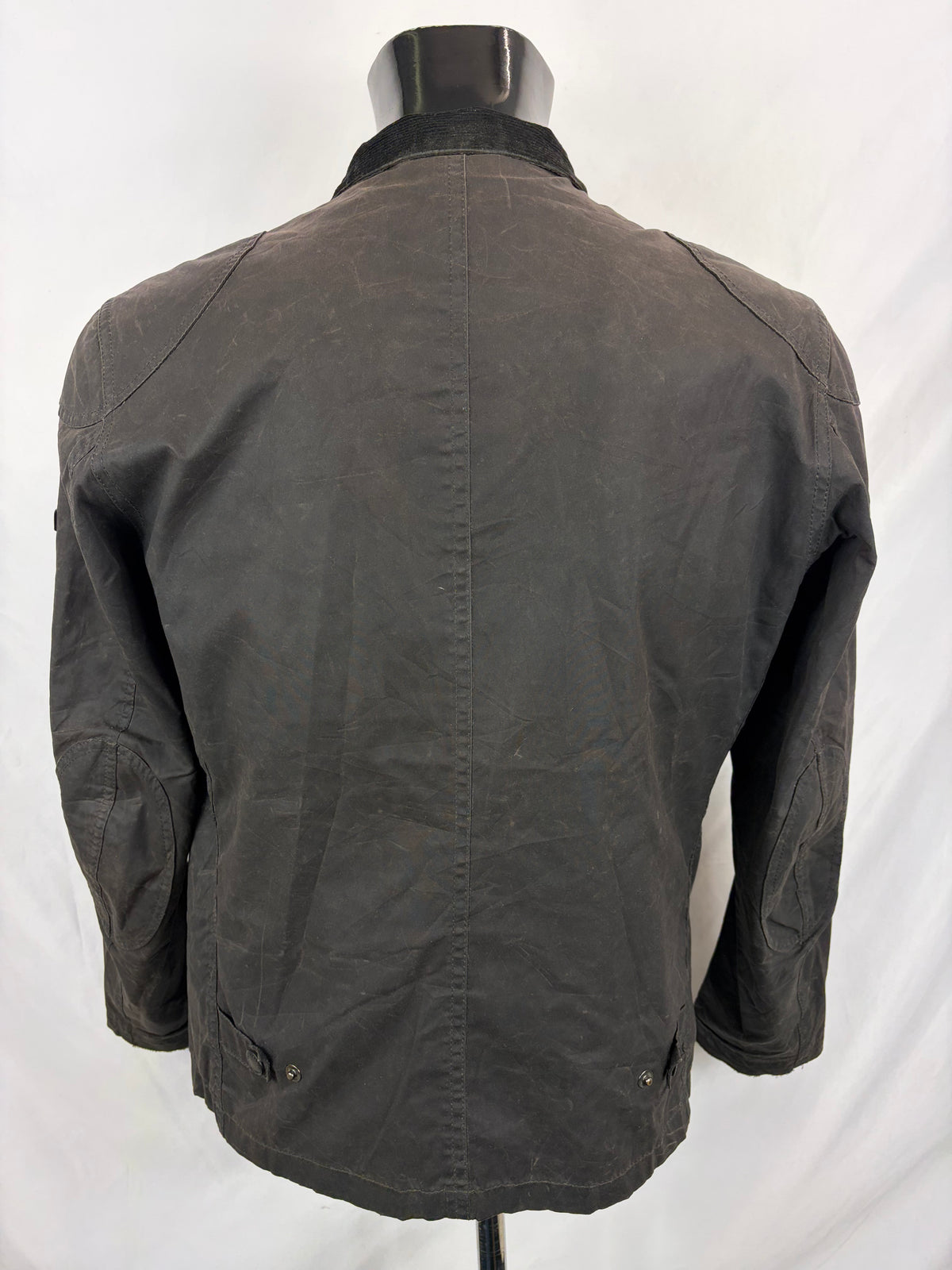 Giacca Barbour International Rebel Nera Medium- Man International Wax Rebel Jacket size M
