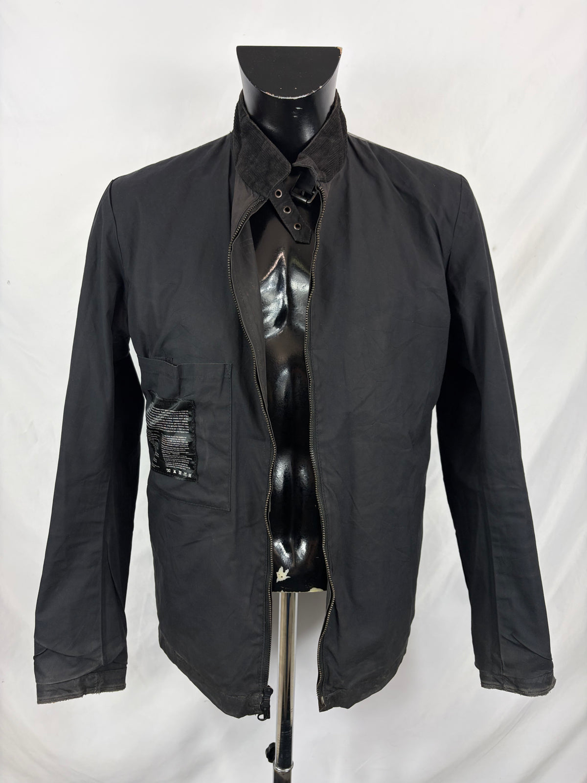 Giacca Barbour International Rebel Nera Medium- Man International Wax Rebel Jacket size M