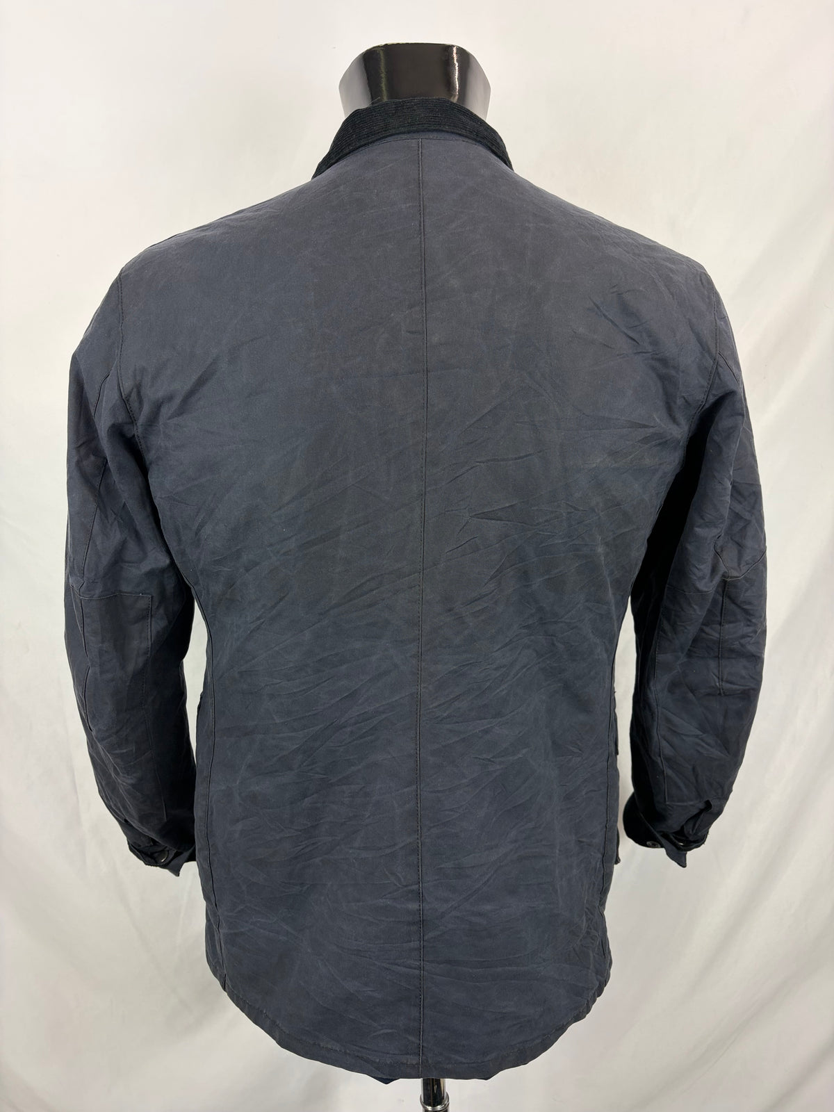 Giacca Barbour International Uomo Duke Blu Medium - Man Navy Duke wax Jacket Size M