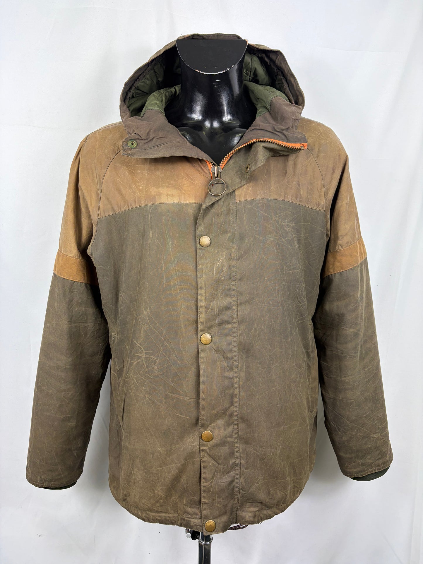 Giacca da uomo Barbour cerata verde Beacon Aira Large - Man Wax Beacon Aira jacket size L - Shop In London