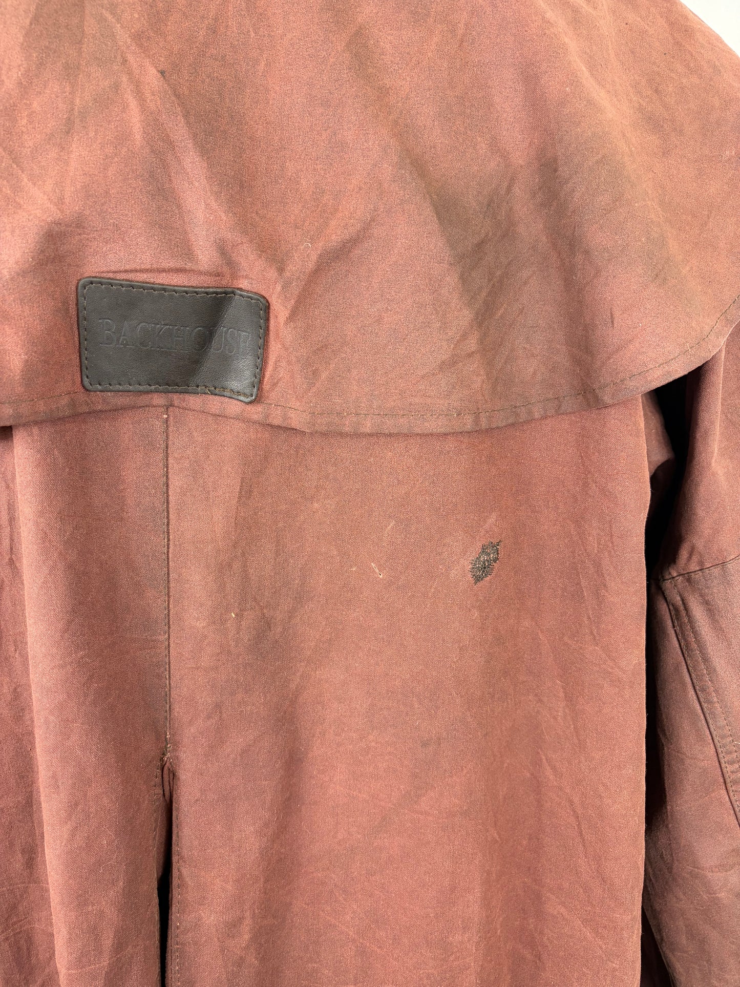 RARO Barbour Stockman lungo marrone C44/112 cm XLarge Man Brown Long Riding Coat XLarge - Shop In London