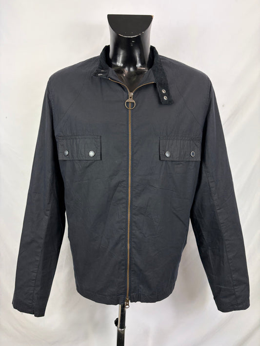Giacca Barbour International Mc queen Wilkin blu Large - Navy international Mc Queen Wilkin navy jacket size L