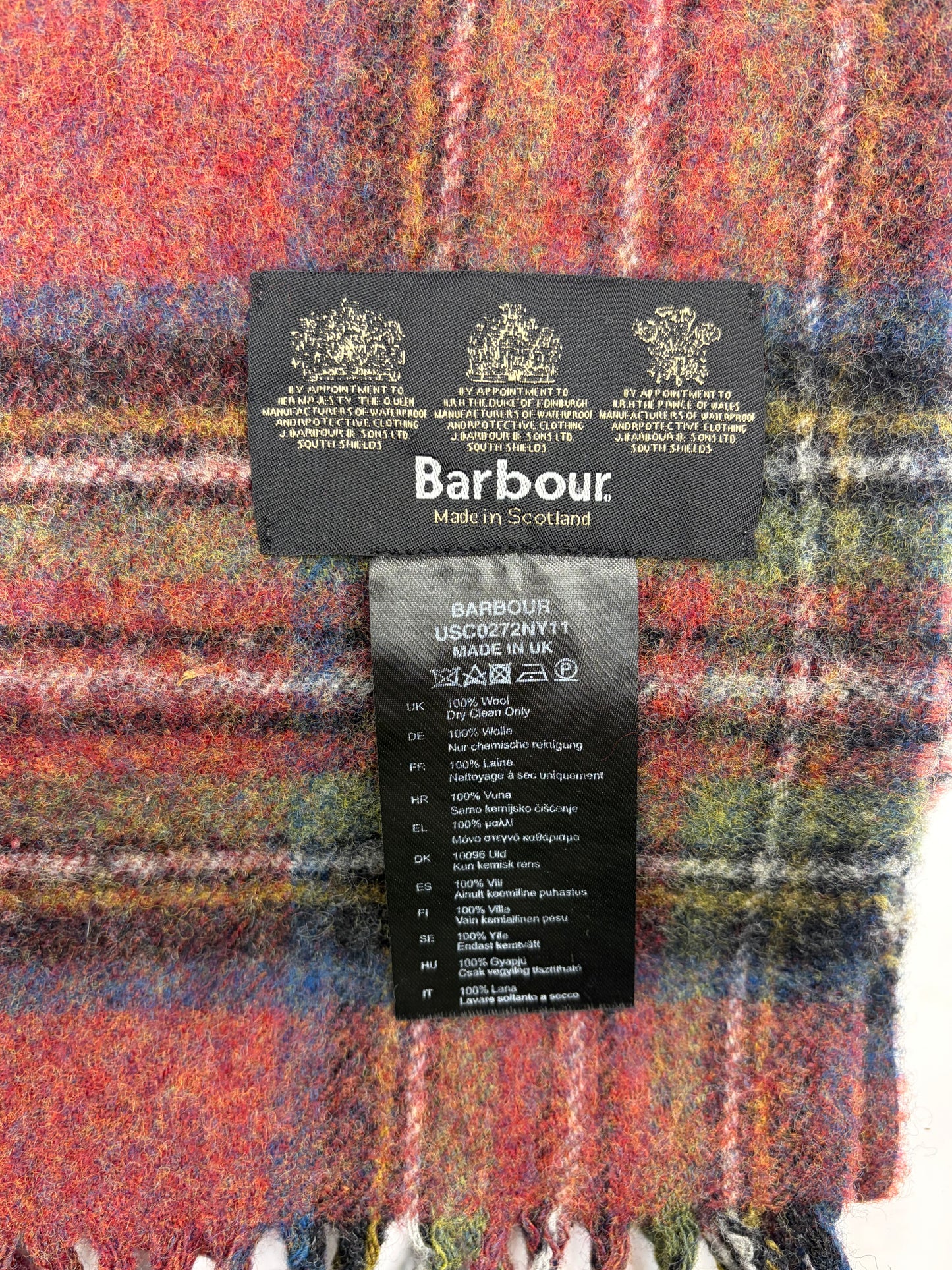 Sciarpa Barbour in lana - Shop In London