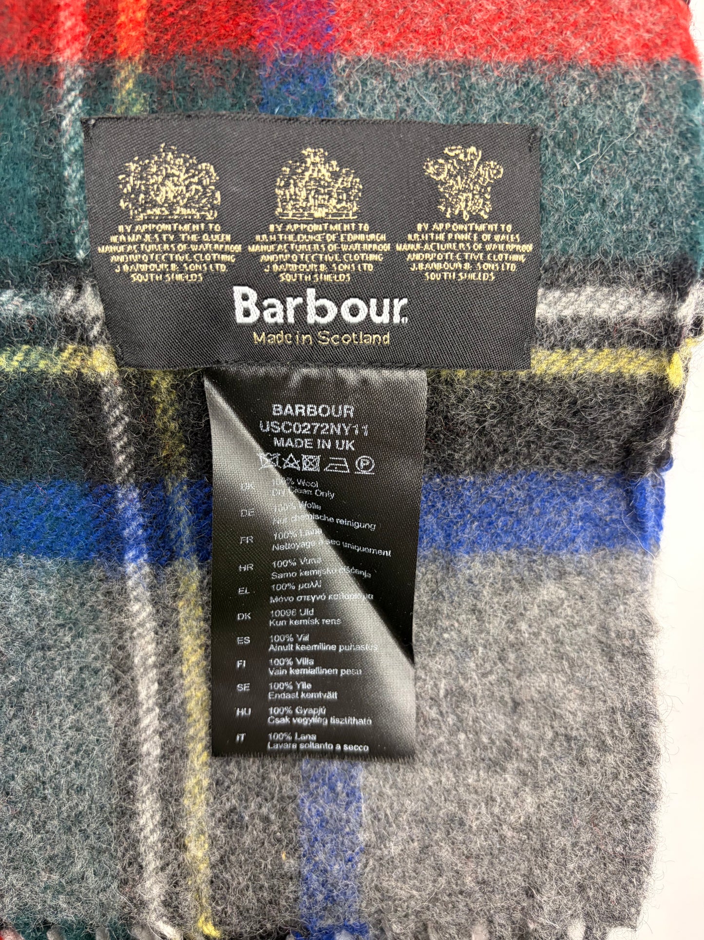 Sciarpa Barbour in lana - Shop In London