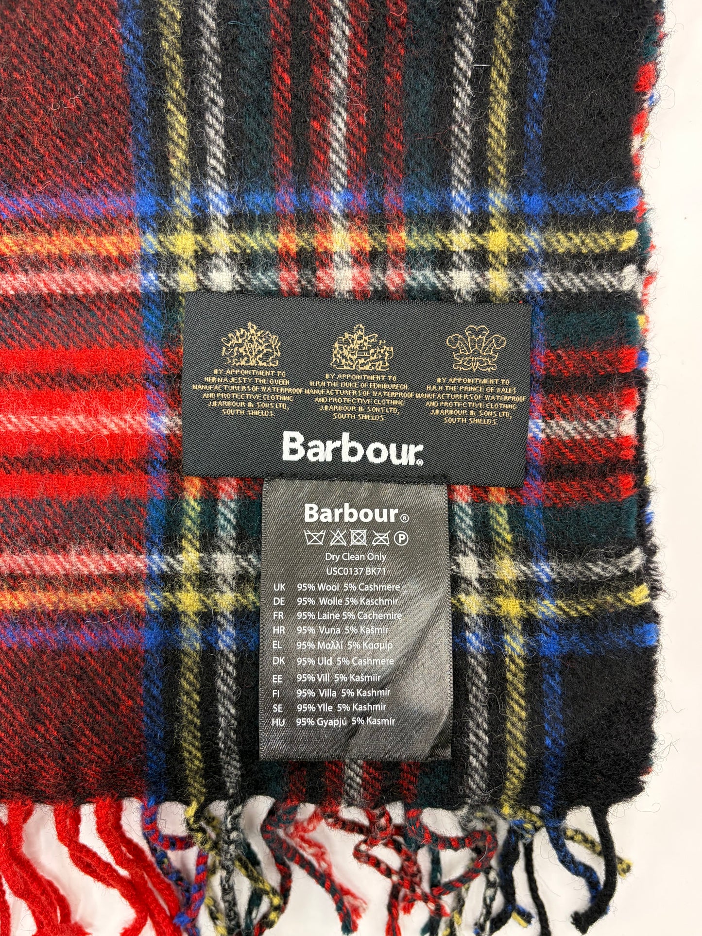 Sciarpa Barbour in lana - Shop In London