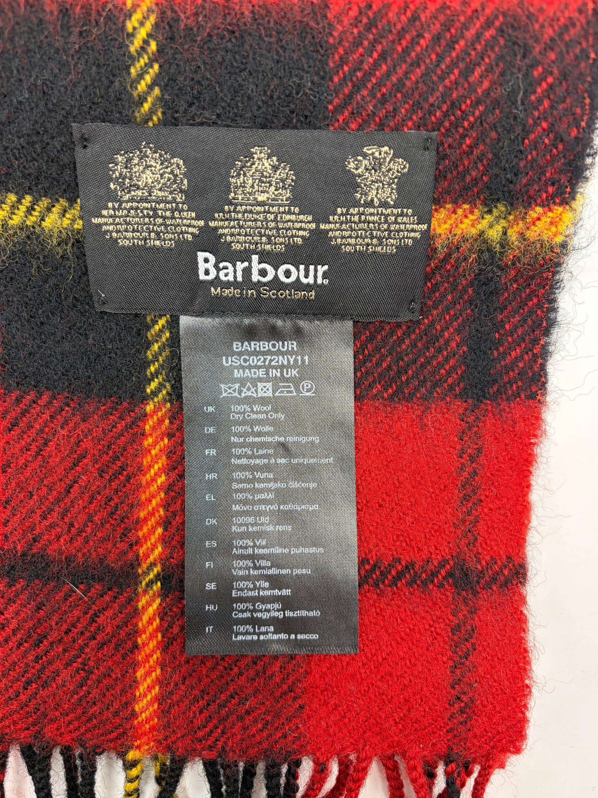 Sciarpa Barbour in lana - Shop In London