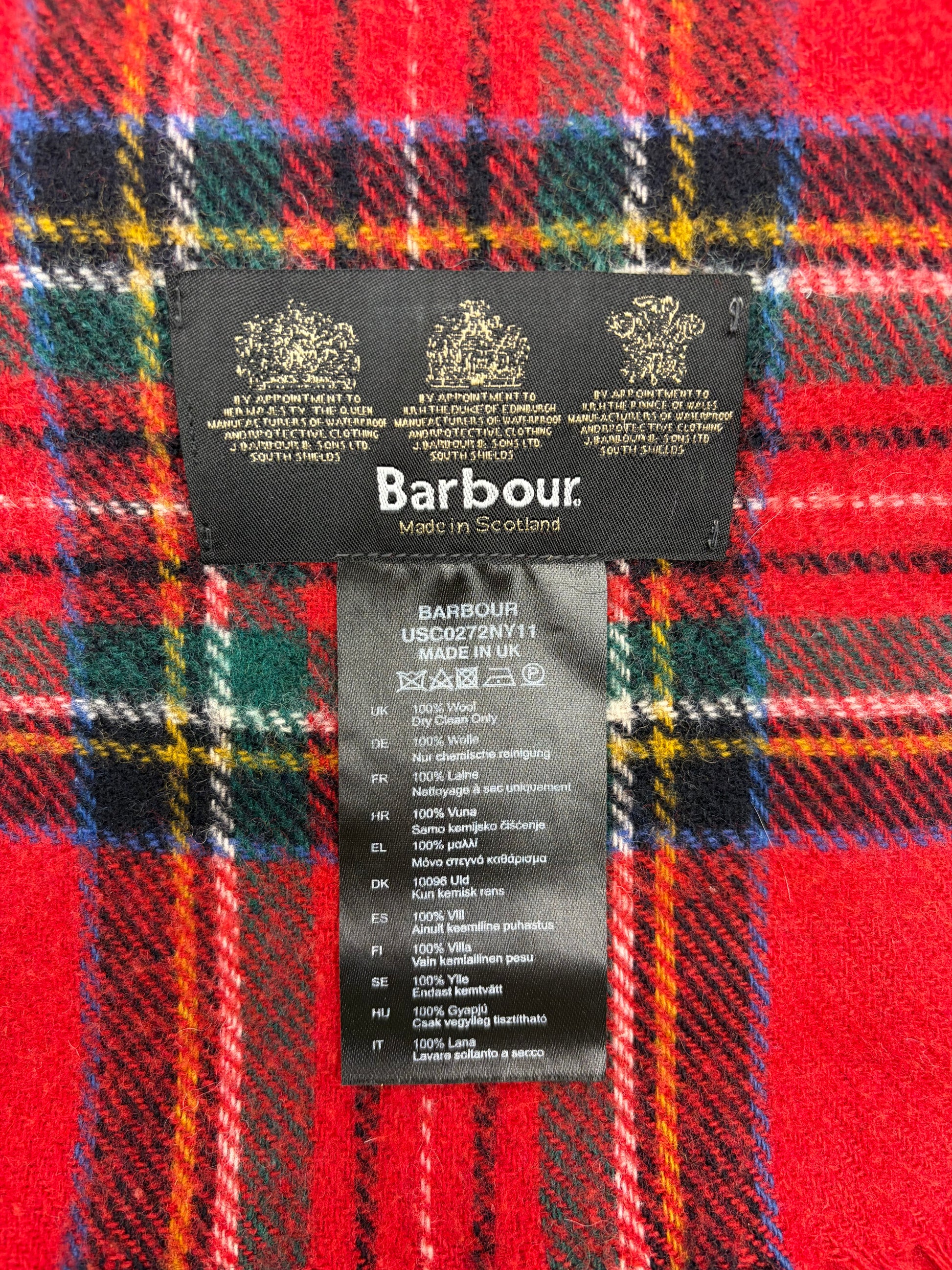 Sciarpa Barbour in lana - Shop In London