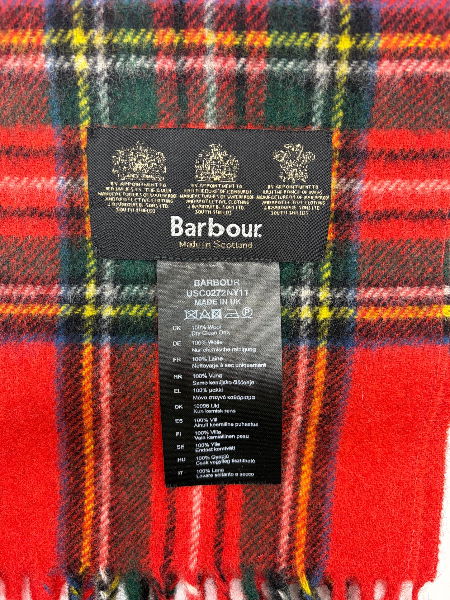 Sciarpa Barbour in lana - Shop In London