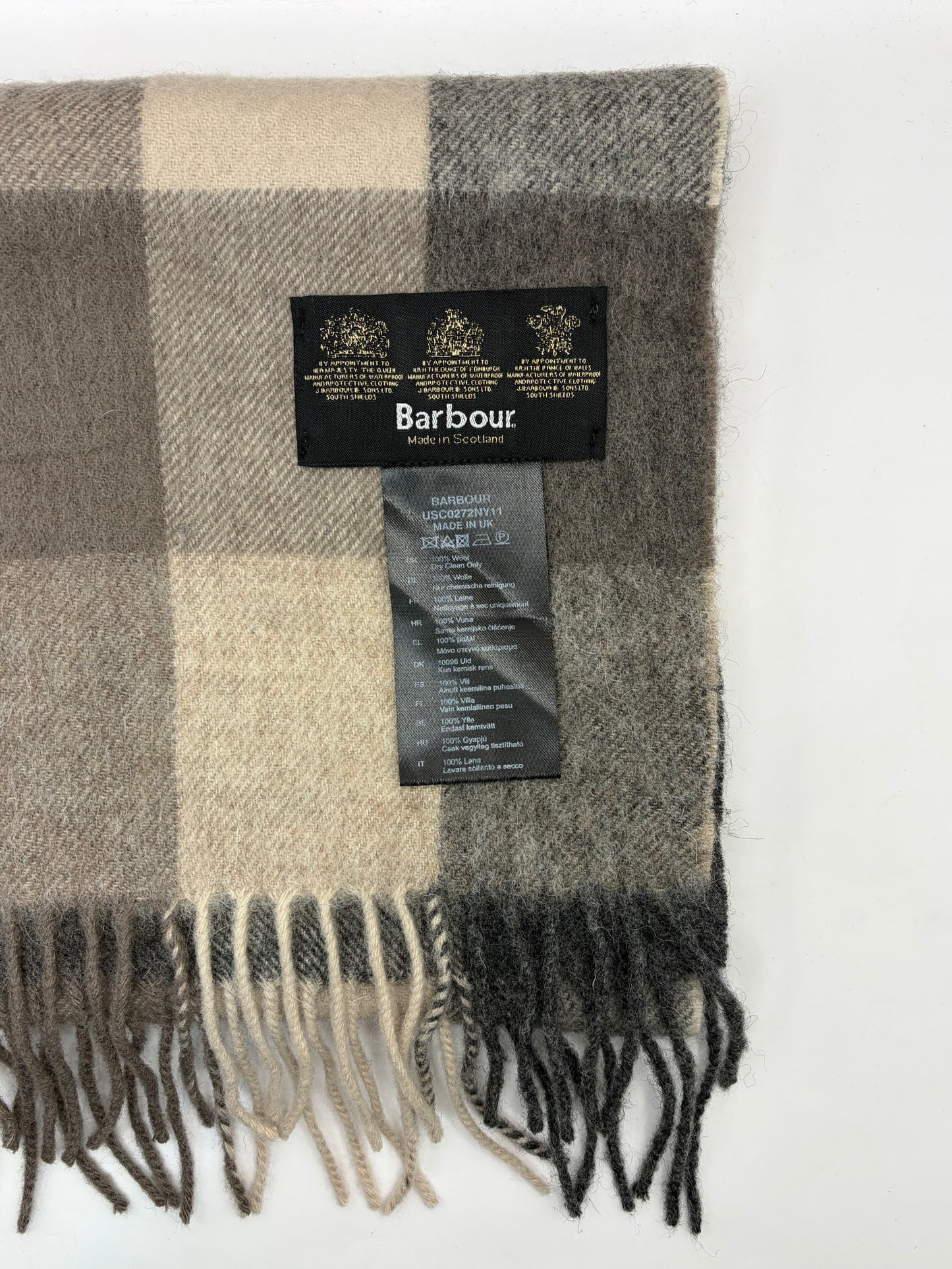 Sciarpa Barbour in lana - Shop In London