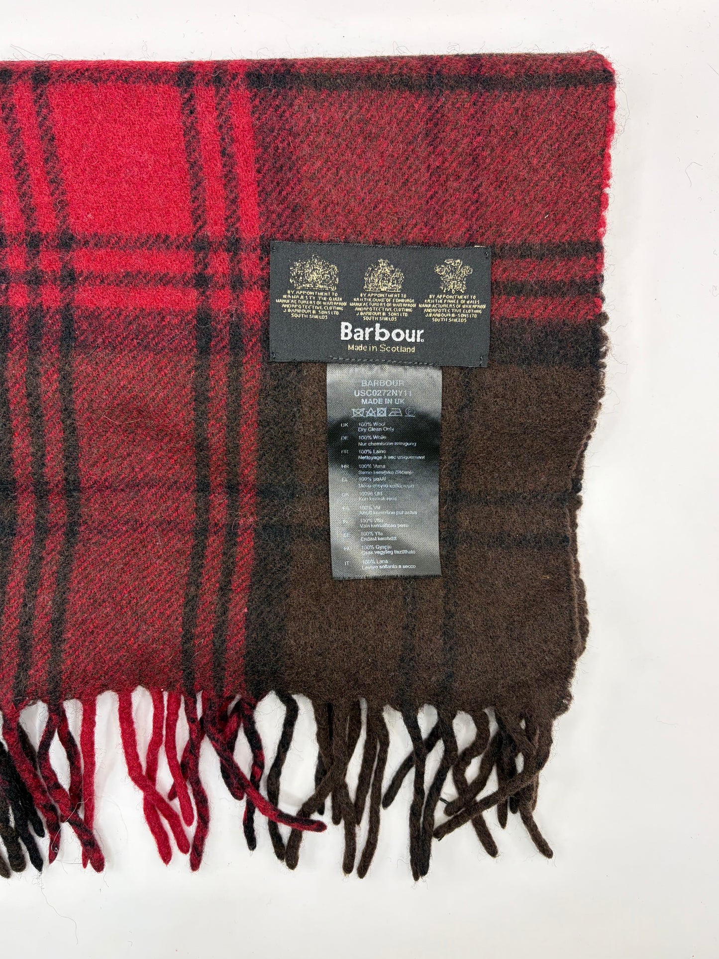 Sciarpa Barbour in lana - Shop In London