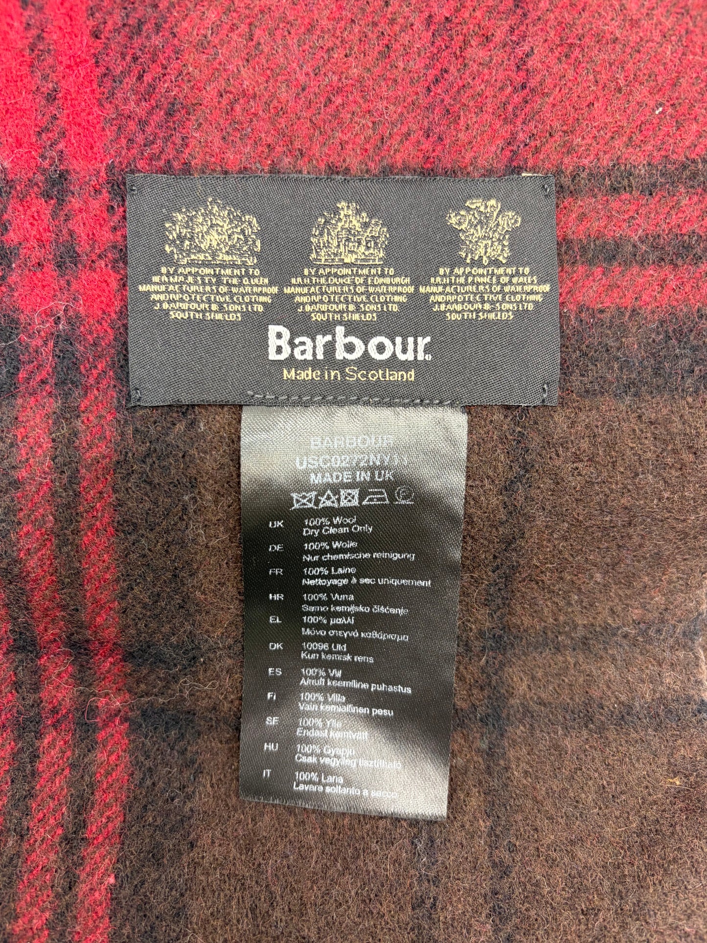 Sciarpa Barbour in lana - Shop In London